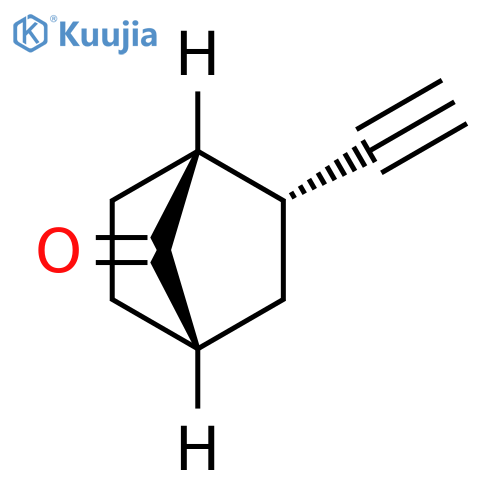 Bicyclo[2.2.1]heptan-7-one,2-ethynyl-, (1R,2R,4S)-rel- structure