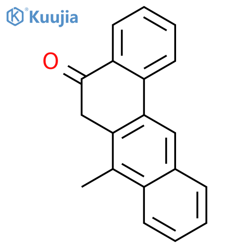 Benz[a]anthracen-5(6H)-one, 7-methyl- structure
