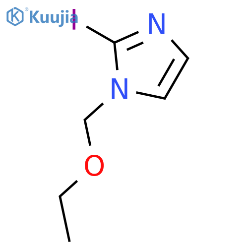 1-(ethoxymethyl)-2-iodo-1H-imidazole structure
