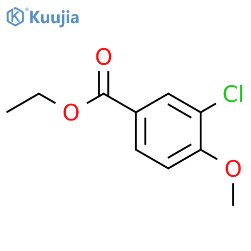 Ethyl 3-Chloro-4-methoxybenzoate structure