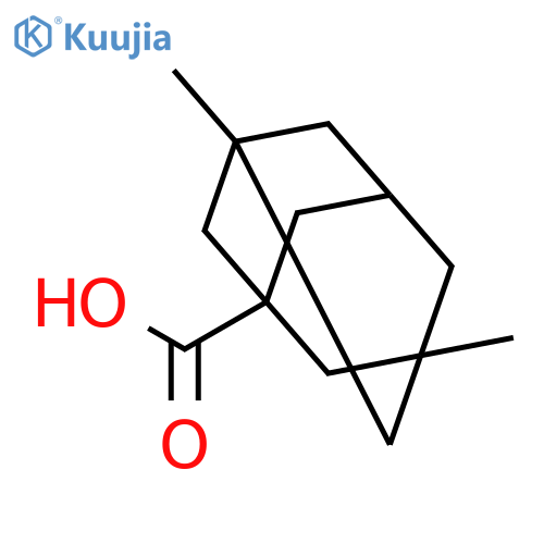 3,5-Dimethyladamantane-1-carboxylic acid structure