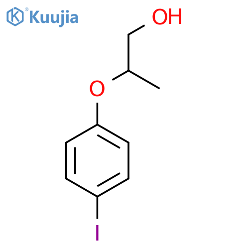 2-(4-Iodophenoxy)propan-1-ol structure