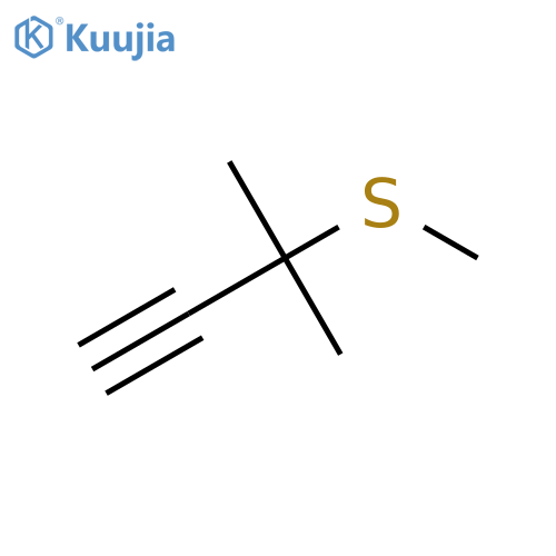 3-Methyl-3-(methylsulfanyl)but-1-yne structure