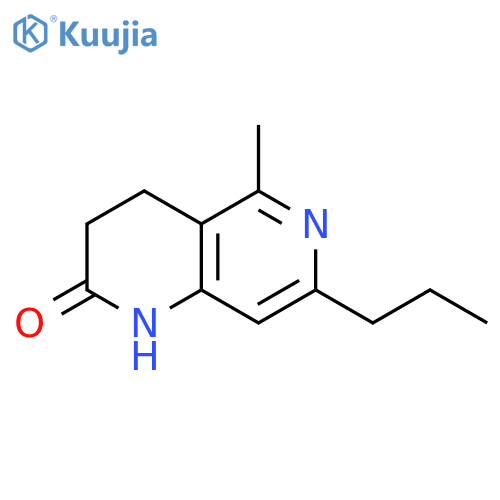 1,6-Naphthyridin-2(1H)-one, 3,4-dihydro-5-methyl-7-propyl- structure