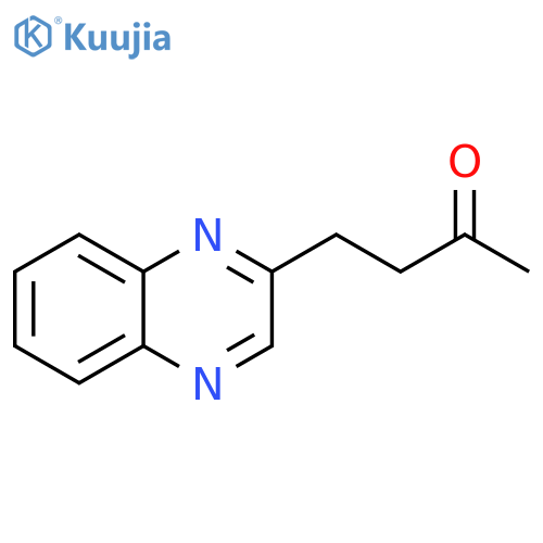 4-(quinoxalin-2-yl)butan-2-one structure