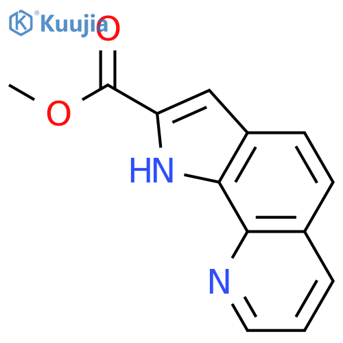 Methyl 1H-pyrrolo[3,2-h]quinoline-2-carboxylate structure