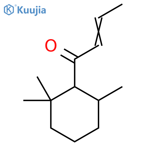 2-Buten-1-one, 1-(2,2,6-trimethylcyclohexyl)- structure