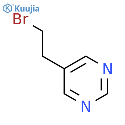 5-(2-Bromoethyl)pyrimidine structure
