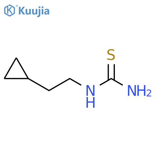 (2-cyclopropylethyl)thiourea structure