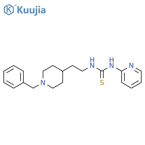 Thiourea,N-[2-[1-(phenylmethyl)-4-piperidinyl]ethyl]-N'-2-pyridinyl- structure