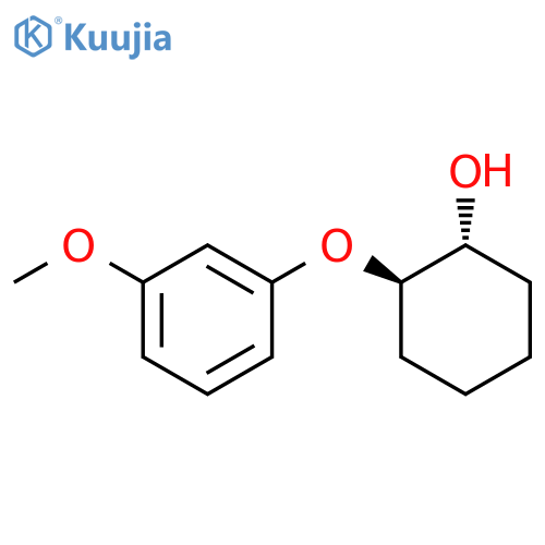 Cyclohexanol, 2-(3-methoxyphenoxy)-, (1R-trans)- structure
