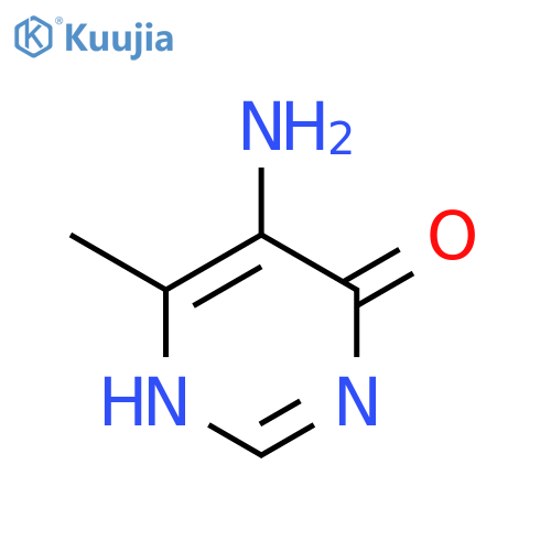 4(3H)-Pyrimidinone,5-amino-6-methyl- structure
