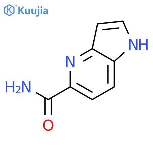 1H-Pyrrolo[3,2-b]pyridine-5-carboxamide structure