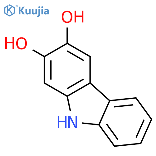 9H-Carbazole-2,3-diol structure