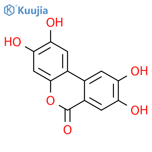 6H-Dibenzo[b,d]pyran-6-one, 2,3,8,9-tetrahydroxy- structure