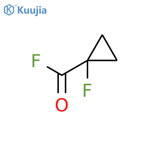 1-fluorocyclopropane-1-carbonyl fluoride structure