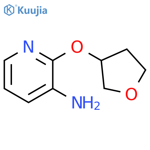 2-(OXOLAN-3-YLOXY)PYRIDIN-3-AMINE structure