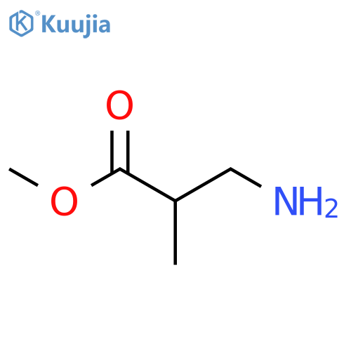 methyl 3-amino-2-methylpropanoate structure