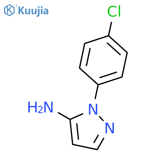 1-(4-chlorophenyl)-1H-pyrazol-5-amine structure