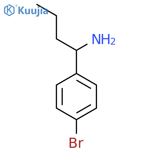 4-Bromo-α-propyl-benzenemethanamine structure