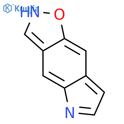 2H-Pyrrolo[2,3-f]-1,2-benzisoxazole(9CI) structure
