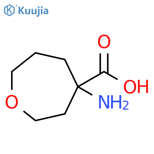4-aminooxepane-4-carboxylic acid structure