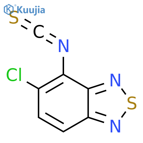 5-Chloro-4-isothiocyanatobenzoc1,2,5thiadiazole structure
