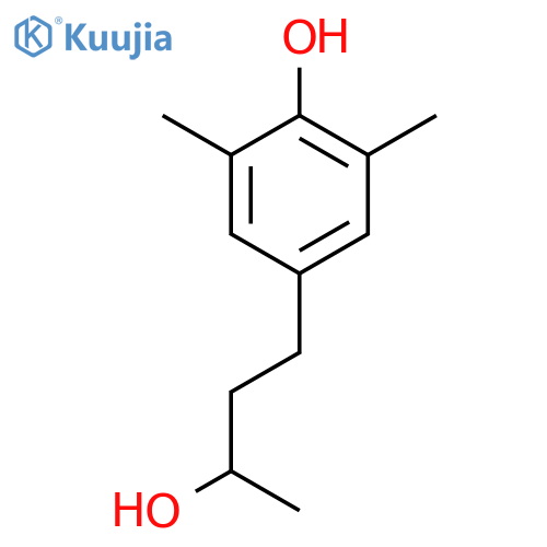 4-(3-Hydroxybutyl)-2,6-dimethylphenol structure
