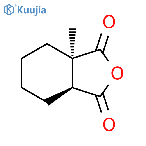 cis-1-Methyl-1,2-cyclohexanedicarboxylic Anhydride structure