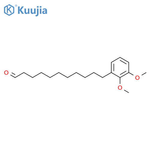 Benzeneundecanal, 2,3-dimethoxy- structure