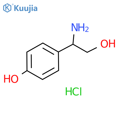 4-(1-Amino-2-hydroxyethyl)phenol HCl structure