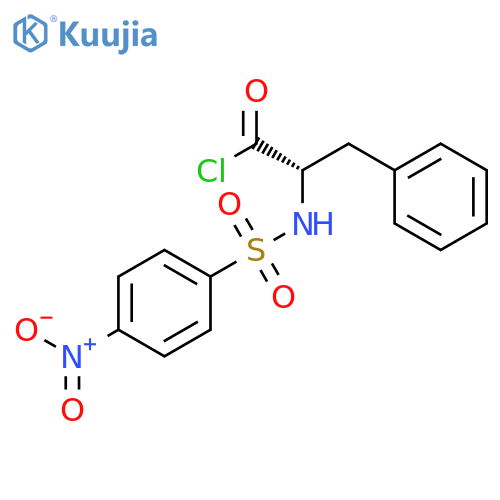 N-(4-Nitrophenylsulfonyl)-L-phenylalanyl Chloride Optical Resolving Reagent structure