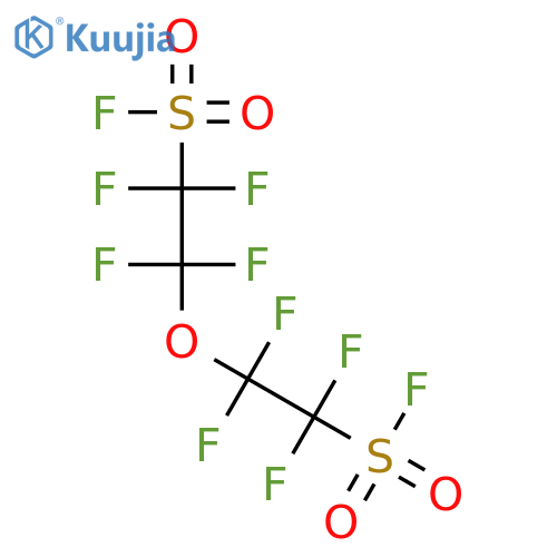 Bis2-(fluorosulfonyl)tetrafluoroethylether structure