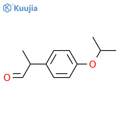 2-4-(propan-2-yloxy)phenylpropanal structure
