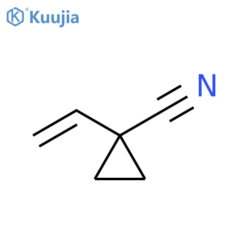 Cyclopropanecarbonitrile, 1-ethenyl- structure