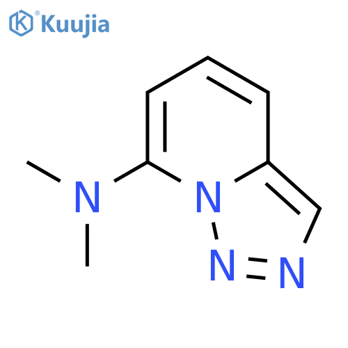 [1,2,3]Triazolo[1,5-a]pyridin-7-amine, N,N-dimethyl- structure