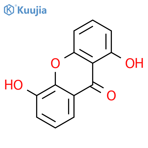9H-Xanthen-9-one, 1,5-dihydroxy- structure