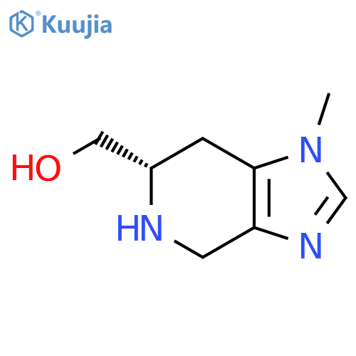 (S)-4,5,6,7-tetrahydro-1-methyl-1H-Imidazo[4,5-c]pyridine-6-methanol structure