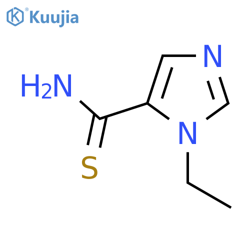 1-ethyl-1H-imidazole-5-carbothioamide structure
