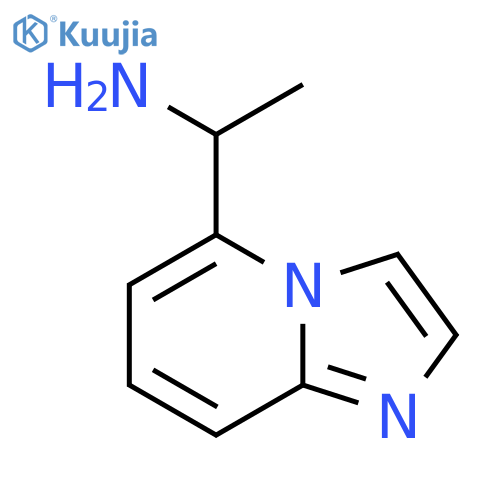 1-imidazo[1,2-a]pyridin-5-ylethanamine structure