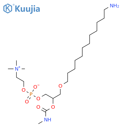 4,7,9-Trioxa-2-aza-8-phosphaundecan-11-aminium,5-[[(12-aminododecyl)oxy]methyl]-8-hydroxy-N,N,N-trimethyl-3-oxo-, inner salt,8-oxide (9CI) structure
