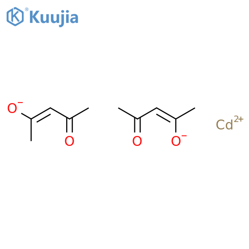 Cadmium;4-hydroxypent-3-en-2-one;(Z)-4-hydroxypent-3-en-2-one structure