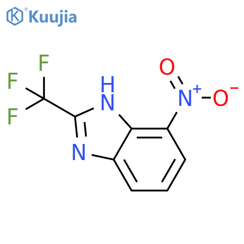 1H-Benzimidazole,7-nitro-2-(trifluoromethyl)- structure