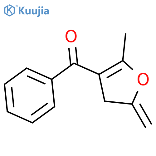 Methanone, (4,5-dihydro-2-methyl-5-methylene-3-furanyl)phenyl- structure