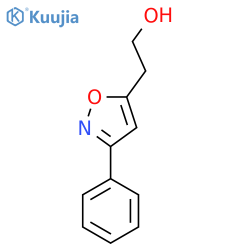 2-(3-Phenylisoxazol-5-yl)ethanol structure