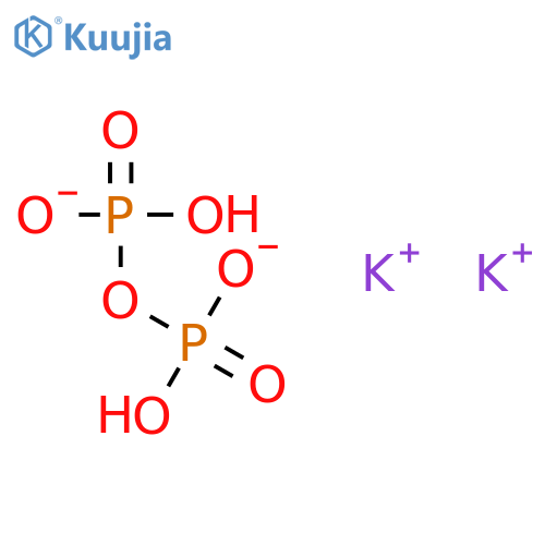 Diphosphoric acid,potassium salt (1:2) structure