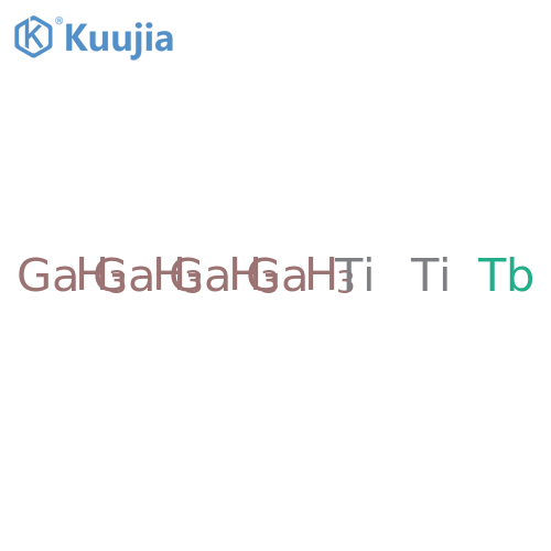 Gallium, compd. with terbium and titanium (4:1:2) structure
