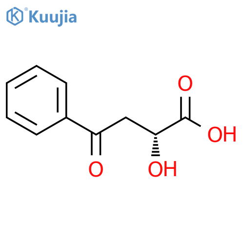 Benzenebutanoic acid, α-hydroxy-γ-oxo-, (αR)- structure