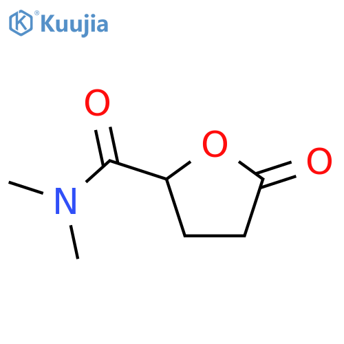 2-Furancarboxamide,tetrahydro-N,N-dimethyl-5-oxo-, (2S)- structure