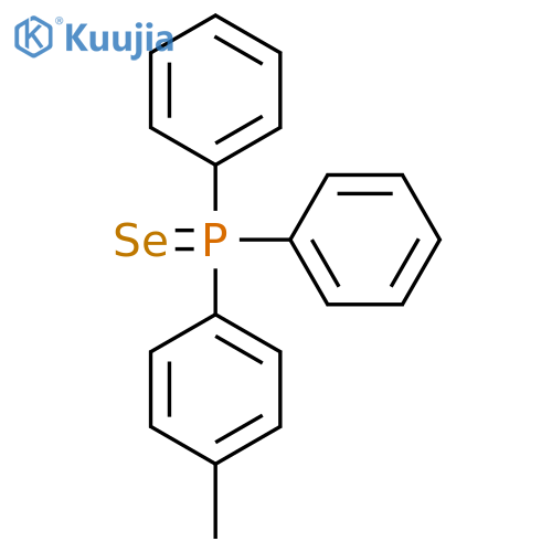 Phosphine selenide, (4-methylphenyl)diphenyl- structure
